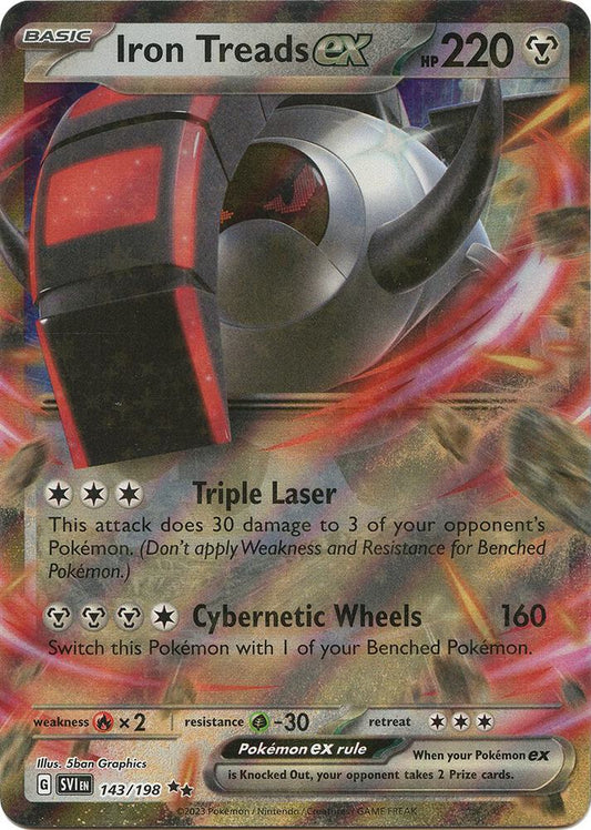 Iron Treads ex - Foil - 143/198