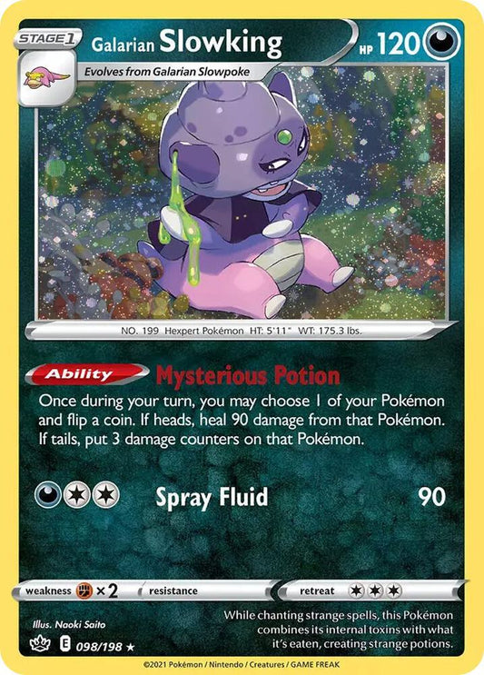 Galarian Slowking (Cosmos Holo) - 98/198