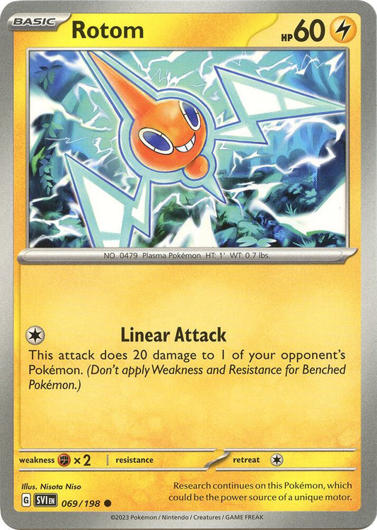 Rotom - Reverse Foil - Common - 069/198