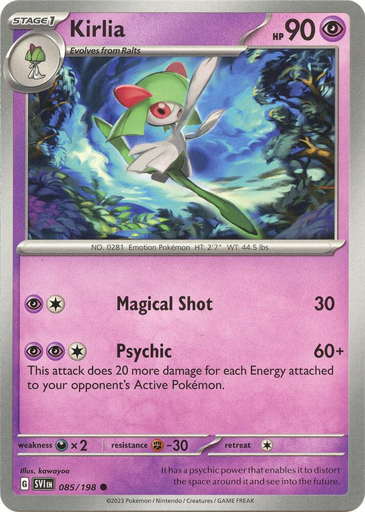 Kirlia - Reverse Foil - 085/198