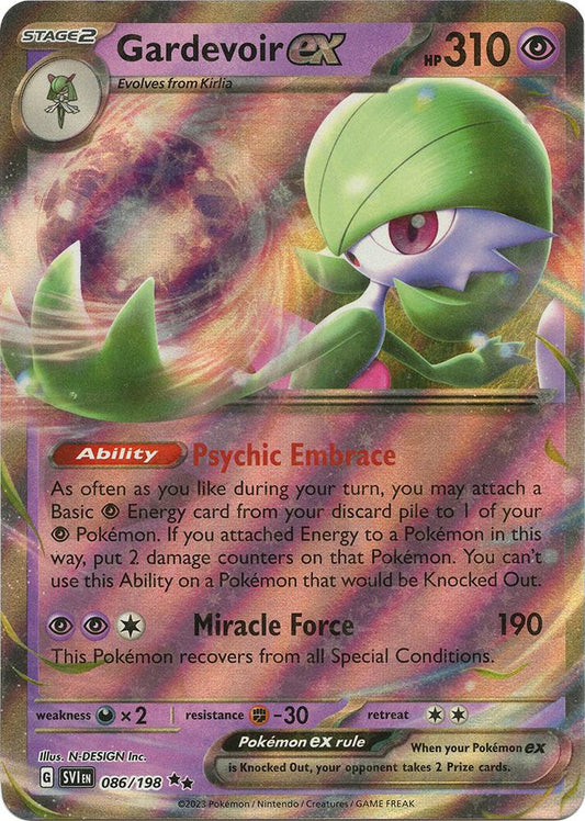 Gardevoir ex - 086/198 - SV01: Scarlet & Violet Base Set
