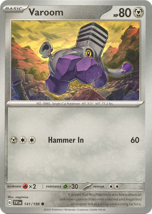 Varoom - Reverse Holo - Common - 141/198