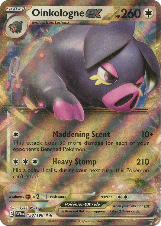 Oinkologne ex - Double Rare - Foil - 158/198