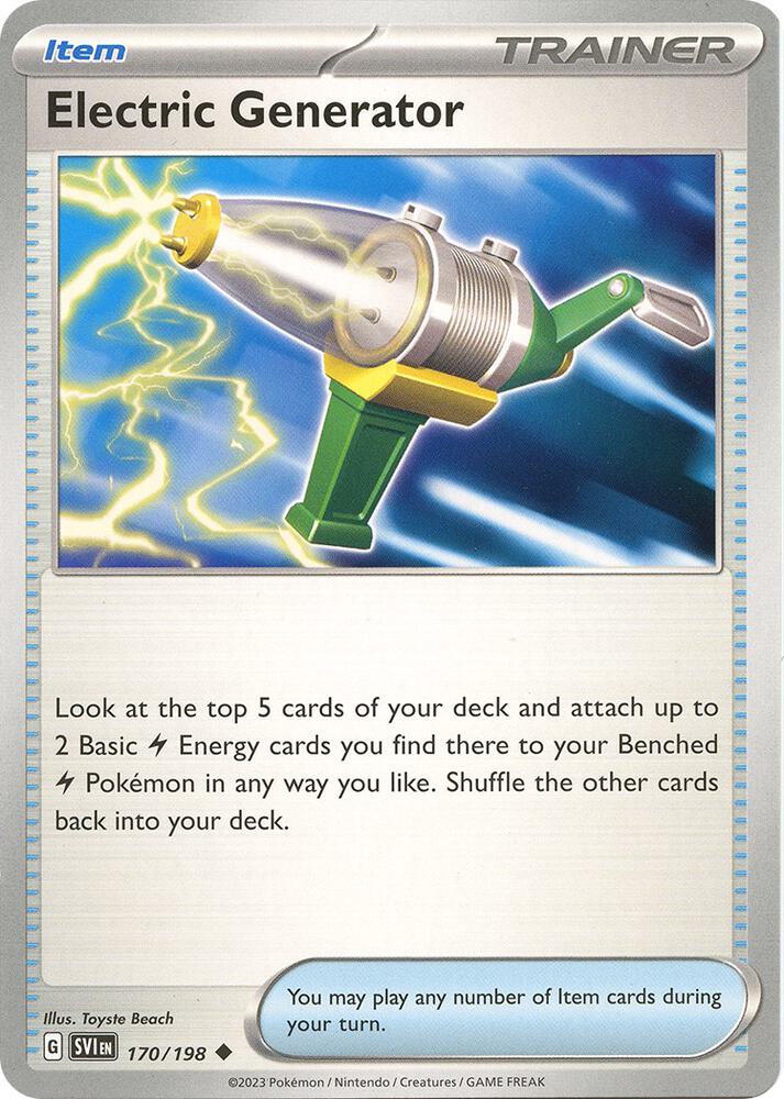 Electric Generator - Reverse Holofoil - 170/198