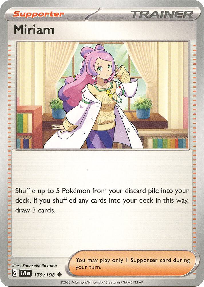 Miriam - Reverse Holofoil - 179/198
