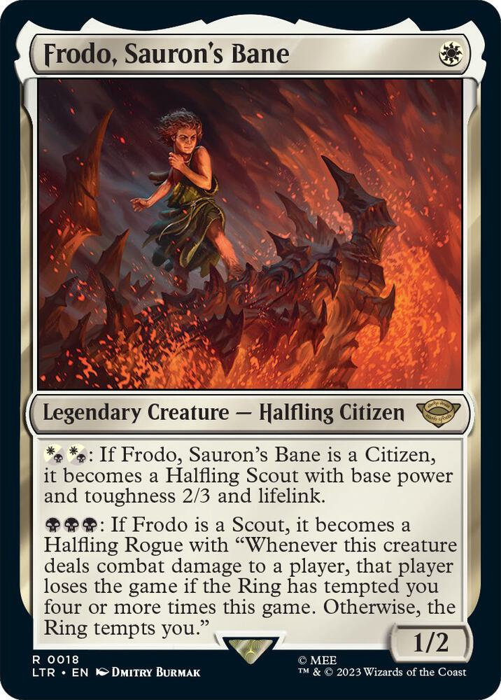 Frodo, Sauron's Bane - Rare - 0018