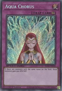 Aqua Chorus (Secret Rare) - 1st Edition - SGX3-EN134