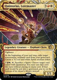 Quintorius, Loremaster (Showcase) - Non-Foil - 0314