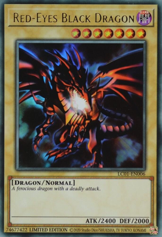 Red-Eyes Black Dragon - Foil - (LC01)