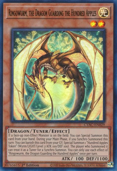 Ringowurm, the Dragon Guarding the Hundred Apples - 1st Edition - CYAC-EN029