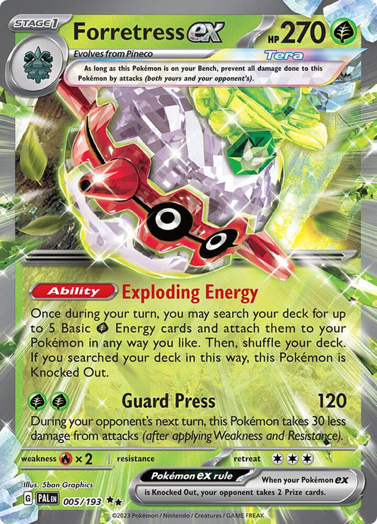 Forretress EX - 005/193 - Foil
