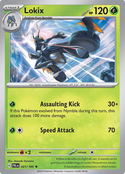 Lokix - Holofoil - Rare - 021/1923