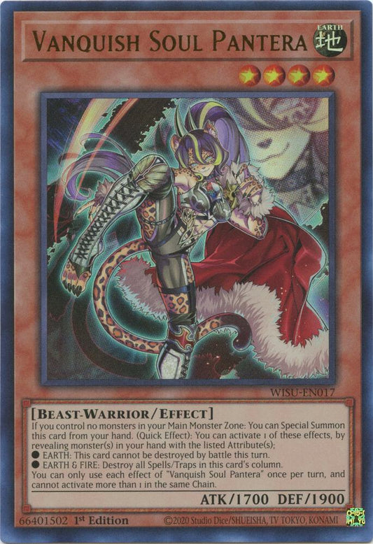 Vanquish Soul Pantera - Ultra Rare - 1st Edition - WISU-EN017