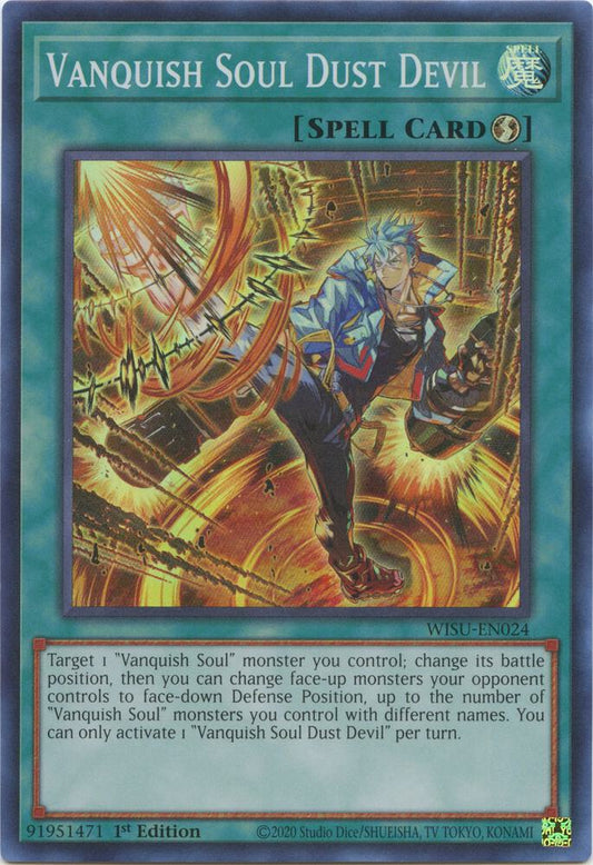 Vanquish Soul Dust Devil - Super Rare - 1st Edition - WISU-EN024