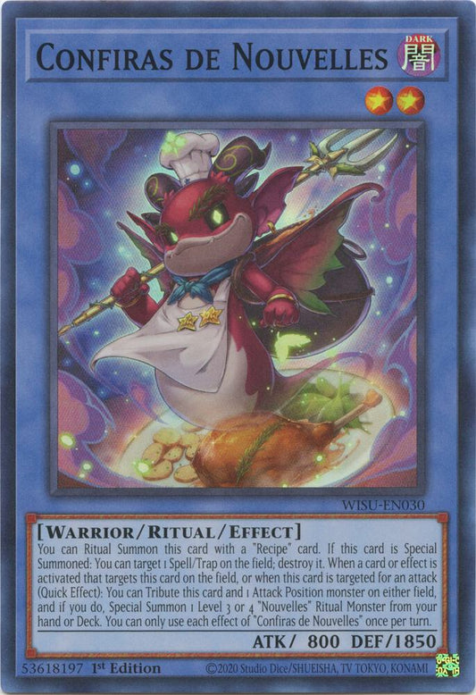 Confiras de Nouvelles - Super Rare - 1st Edition - WISU-EN030