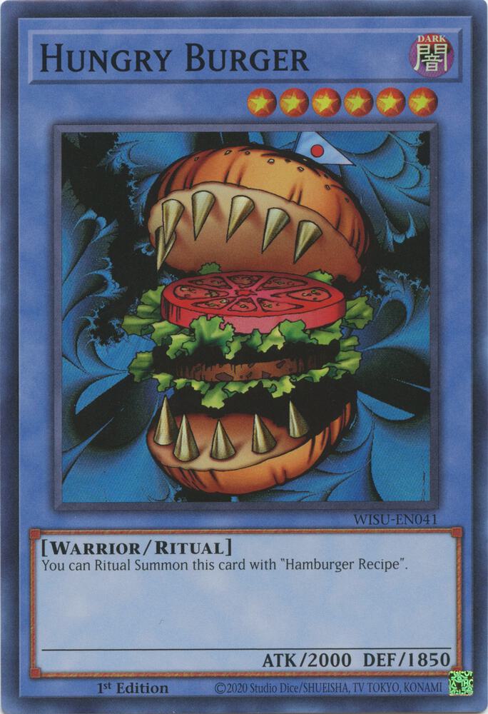 Hungry Burger - Super Rare - 1st Edition - WISU-EN041