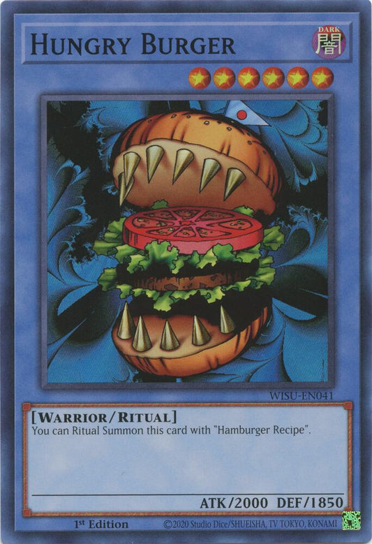 Hungry Burger - Super Rare - 1st Edition - WISU-EN041