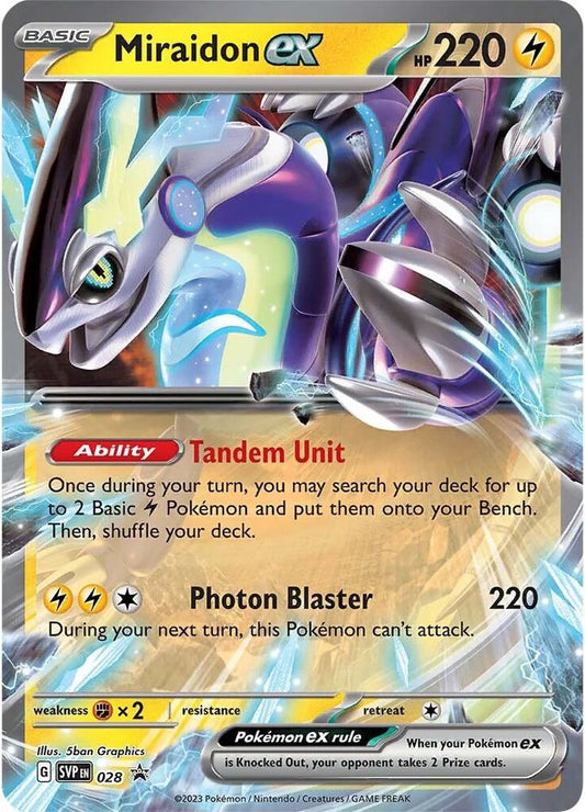 Miraidon ex - 028 Promo