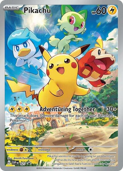 Pikachu (Promo) - Holofoil - 027