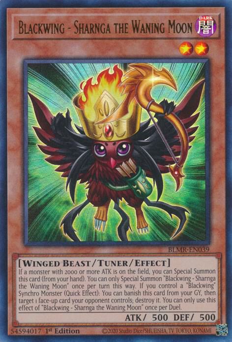 Blackwing - Sharnga the Waning Moon - 1st Edition - BLMR-EN039