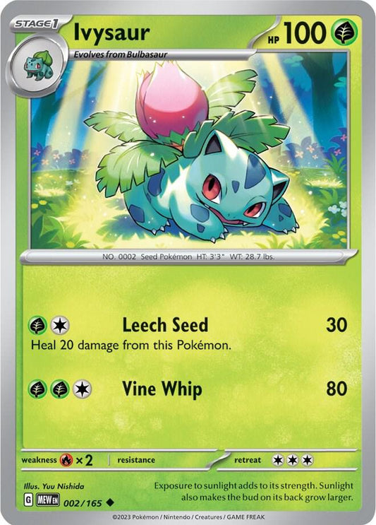 Ivysaur - Reverse Foil - 002/165