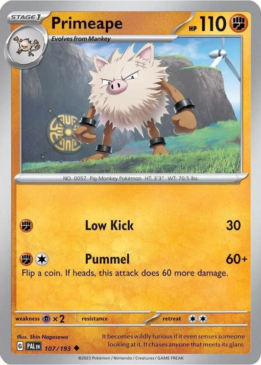 Primeape (Cosmos Holo) - Uncommon - 107/193