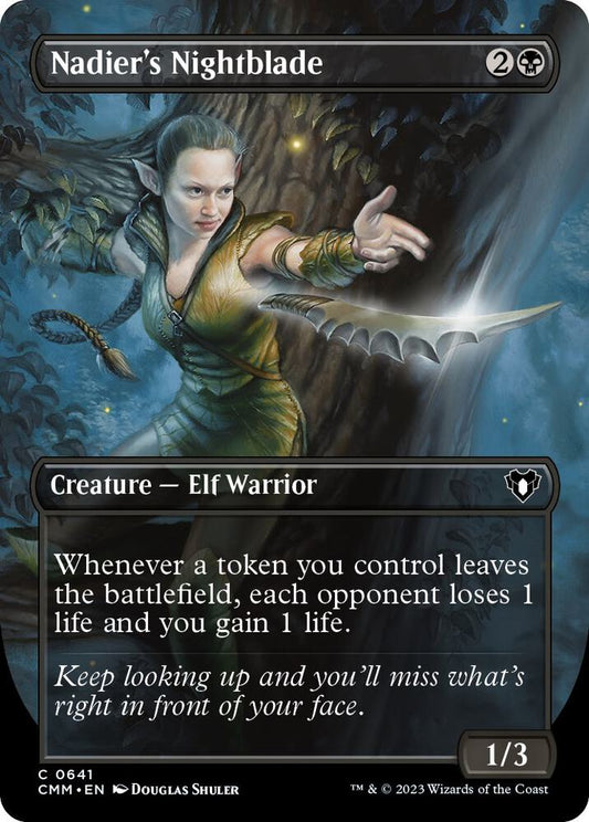 Nadier's Nightblade (Borderless) (Foil) - 0641