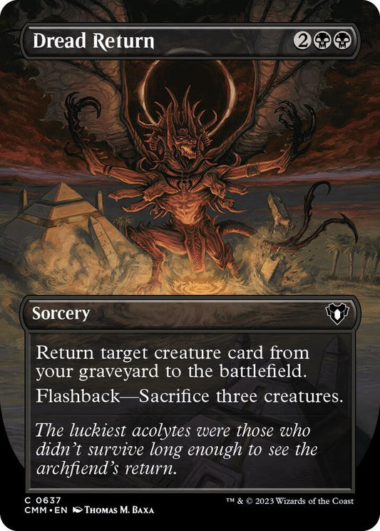 Dread Return (Borderless) (Foil) - 0637