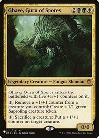 Ghave, Guru of Spores (List Reprints) - Non-Foil - 200/351
