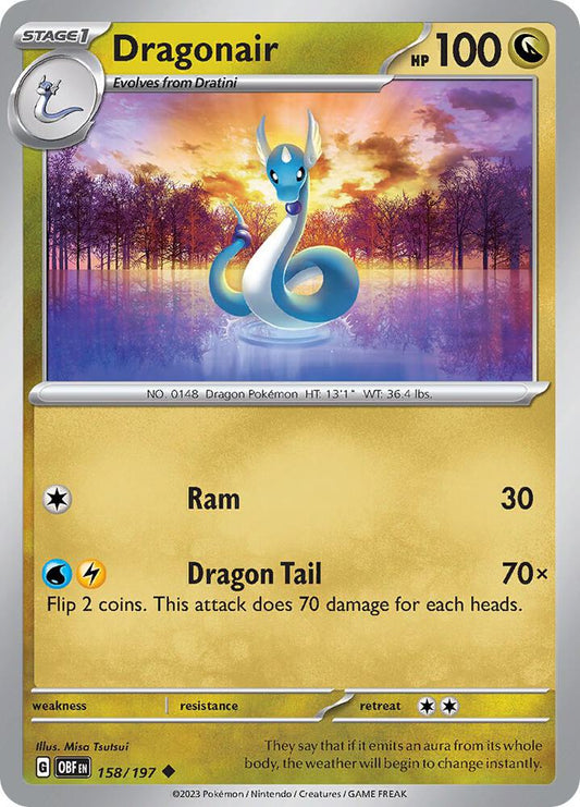 Dragonair - Reverse Foil - Uncommon - 158/197