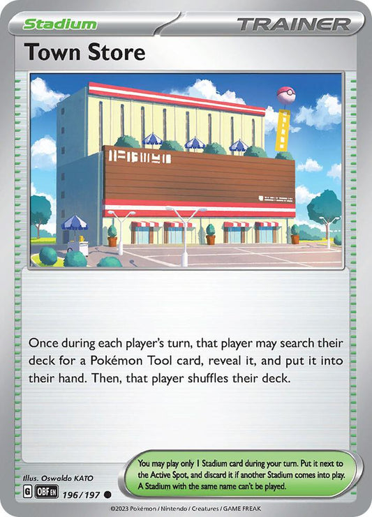 Town Store - Reverse Foil - Common - 196/197