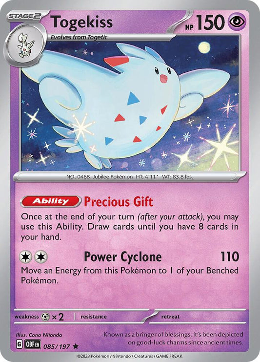 Togekiss - Holofoil - Rare - 085/197