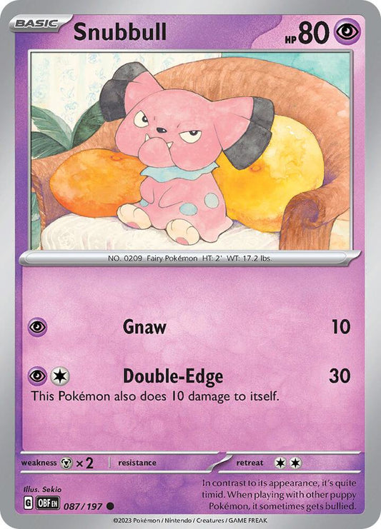 Snubbull - Reverse Foil - Common - 087/197