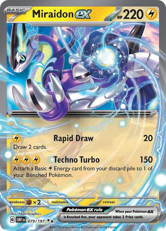 Miraidon ex - SV03: Obsidian Flames