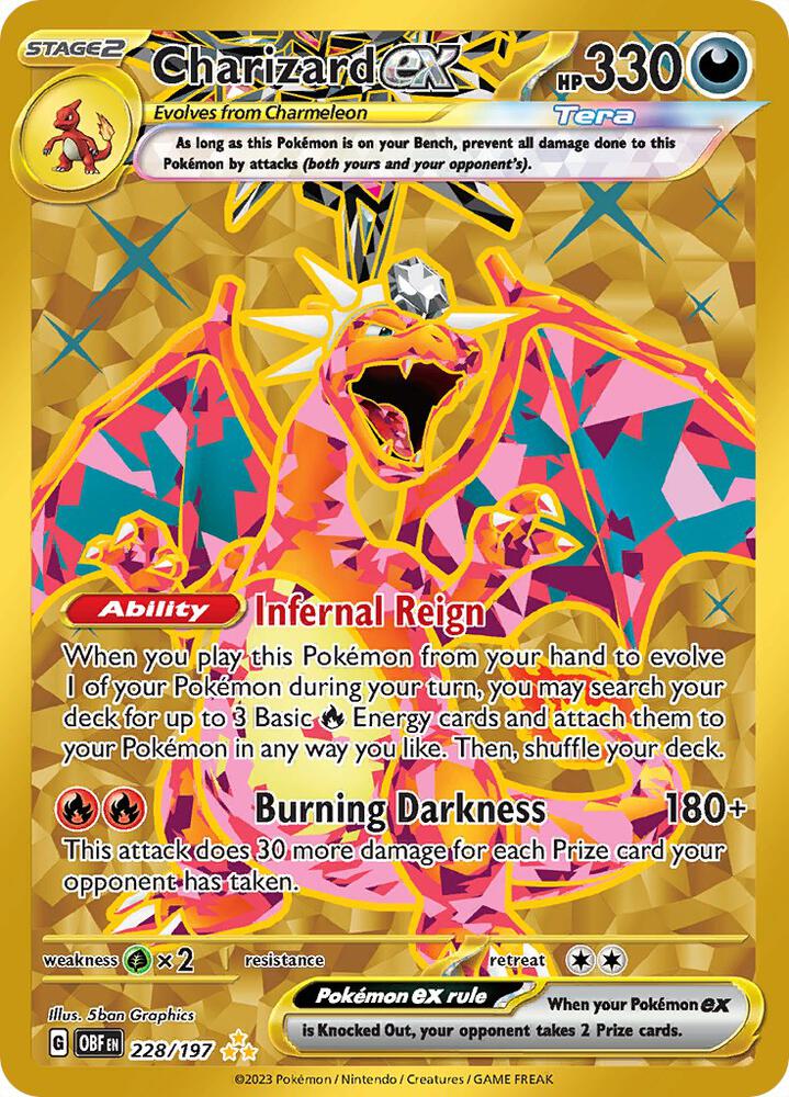 Charizard ex - Hyper Rare - 228/197
