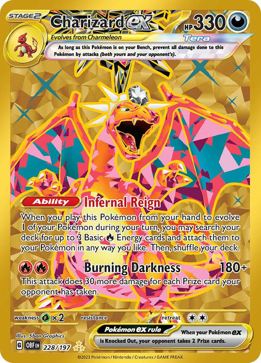 Charizard ex - Hyper Rare - 228/197