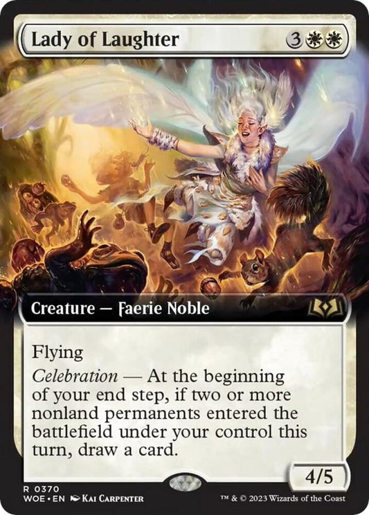 Lady of Laughter (Extended Art) - Rare - 0370