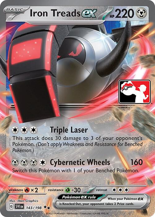 Iron Treads ex - Foil - League Promo - 143/198