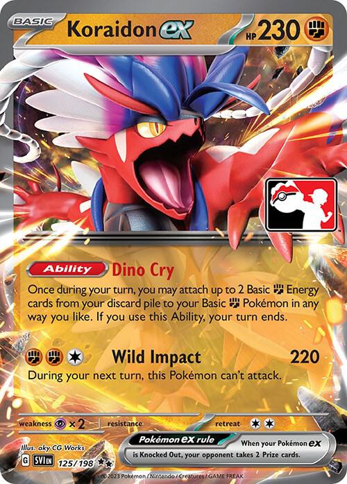 Koraidon ex - League Promo - 125/198