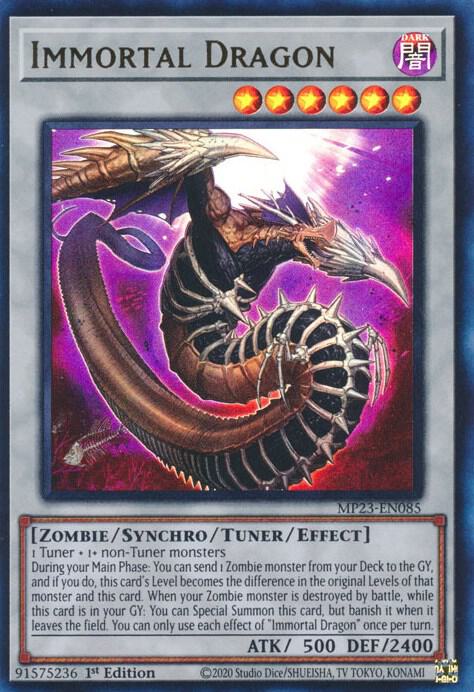 Immortal Dragon - Ultra Rare - 1st Edition - MP23-EN085