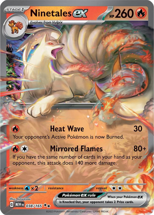 Ninetales ex - 038/165- SV: Scarlet & Violet 151