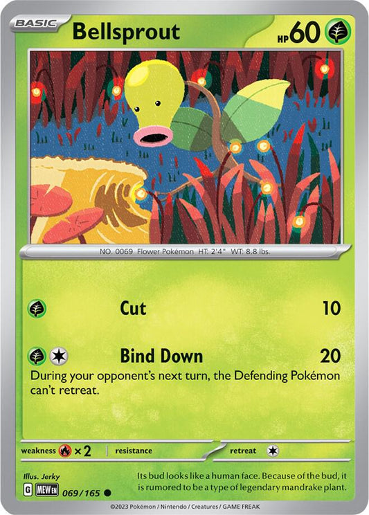 Bellsprout - Reverse Holofoil - 069/165