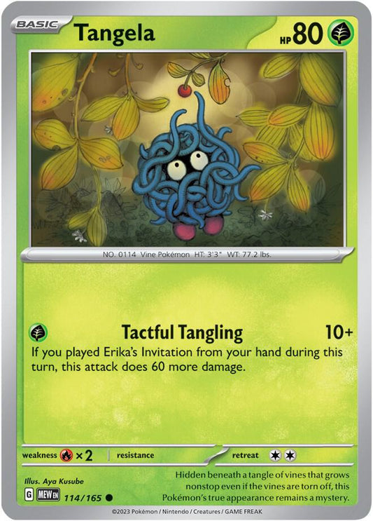 Tangela - Reverse Holofoil - 114/165
