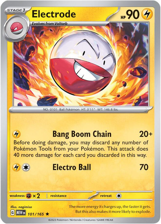 Electrode - Holofoil - 101/165
