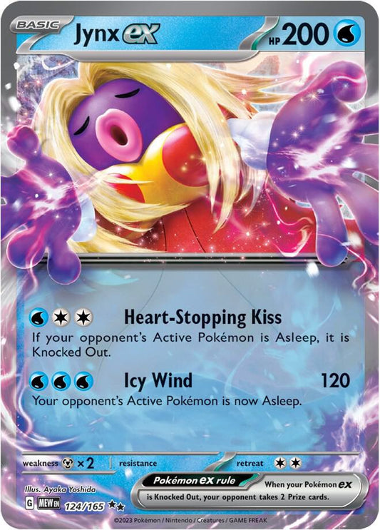 Jynx ex - Double Rare - Foil - 124/165