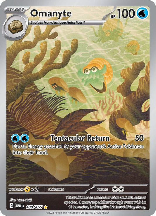 Omanyte - Holofoil - 180/165