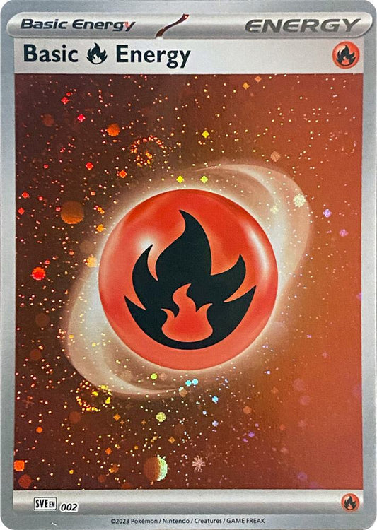 Basic Fire Energy (SVE) - Cosmos Holo - 002