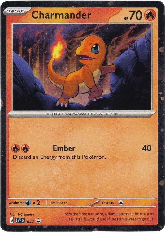Charmander (Cosmo Holo) - Promo - Foil - 047