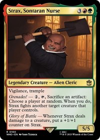 Strax, Sontaran Nurse - Non-Foil - 0160