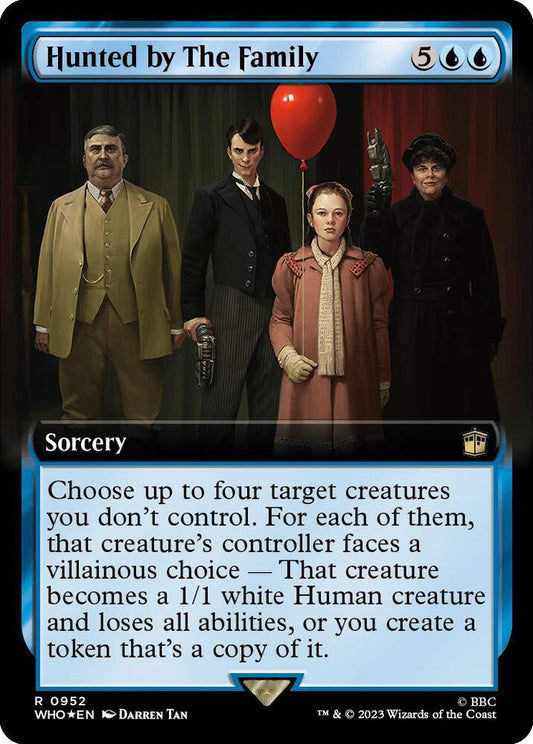 Hunted by The Family (Extended Art Surge Foil) - Rare - 0952